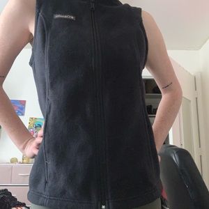 black columbia vest
